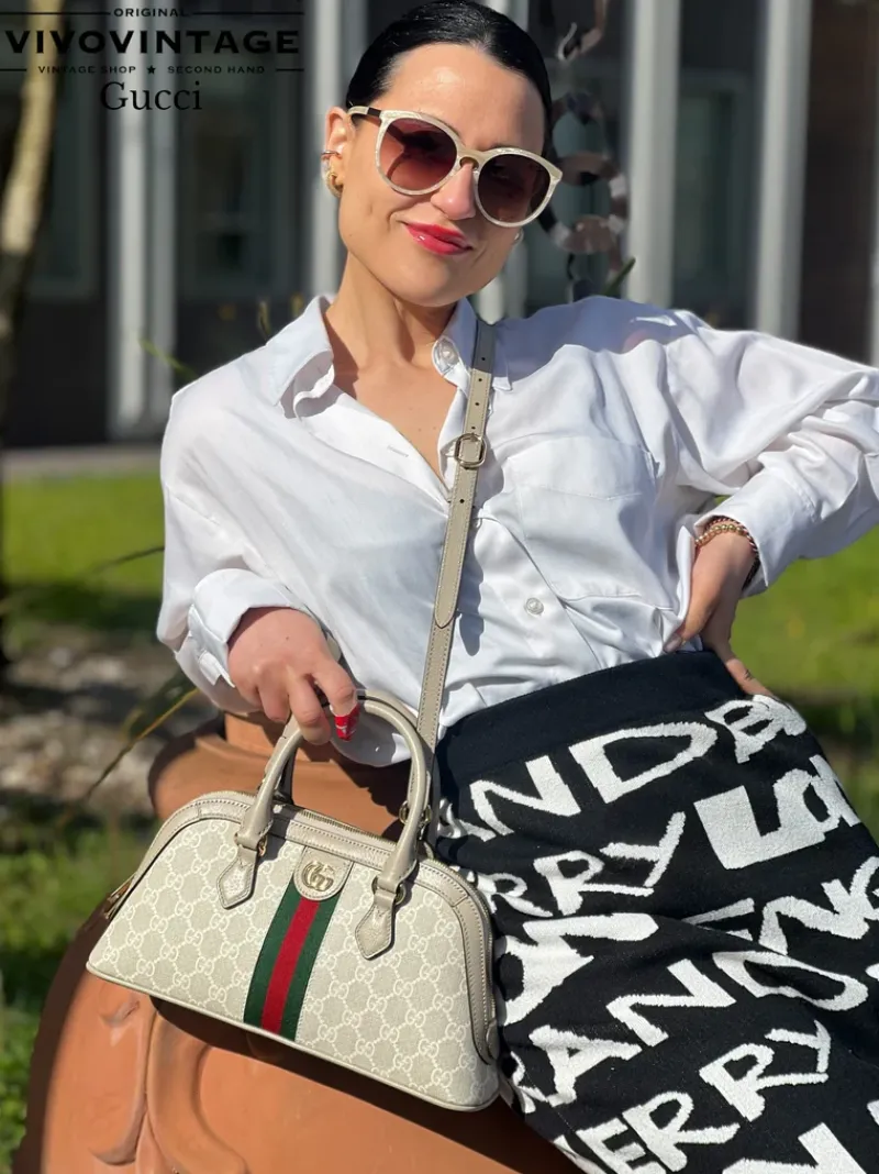 Borse A Tracolla|Borse A Mano>Gucci Satchel Ophidia