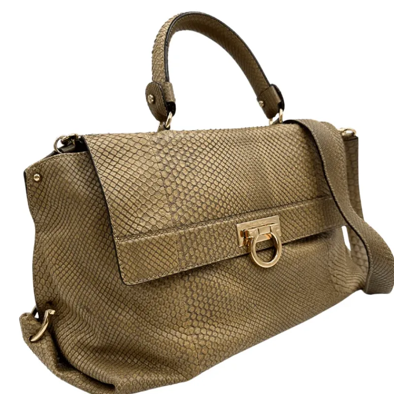 Borse A Tracolla|Borse A Mano>Salvatore Ferragamo Satchel Sofia con tracolla