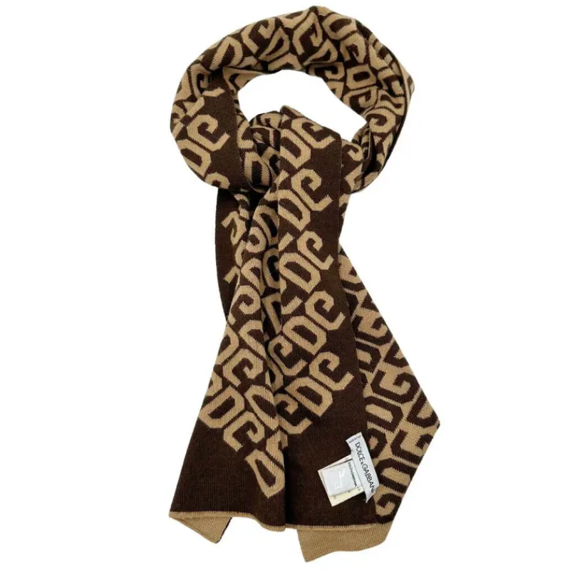 Foulard, Sciarpe E Bandeau>Dolce u0026 Gabbana Sciarpa Dolce&Gabbana logata