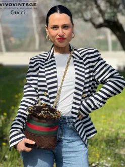 Secchielli|Borse A Tracolla>Gucci Secchiello Marmont Chain Bucket small