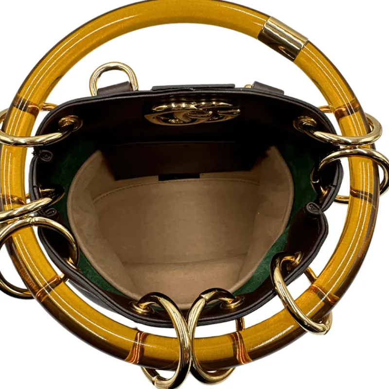 Secchielli|Borse A Tracolla>Gucci Secchiello Marmont Chain Bucket small