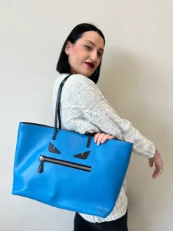 Borse A Spalla>Fendi Shopper Monster