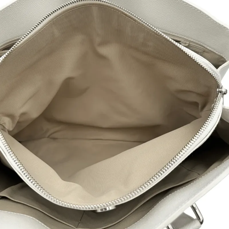 Borse A Spalla>Furla Shopper bianca