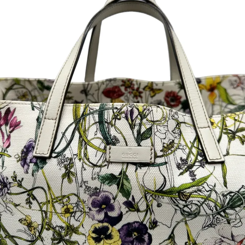 Borse A Spalla>Gucci Shopper Flora