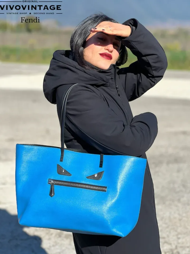 Borse A Spalla>Fendi Shopper Monster