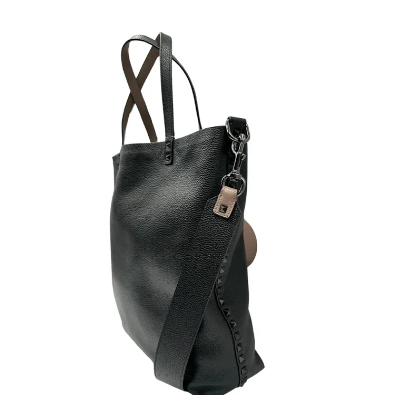 Borse A Tracolla|Borse A Mano>Valentino Garavani Shopper Rockstud Double Face VG