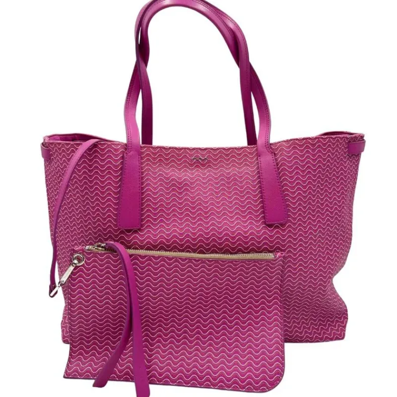 Borse A Spalla>Zanellato Shopper orchidea