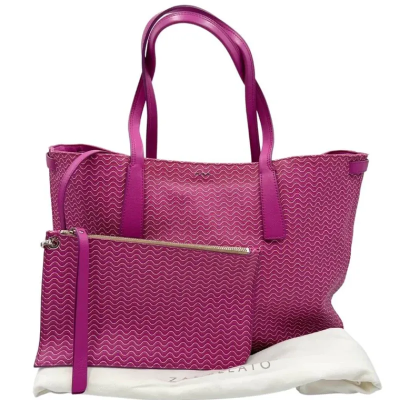 Borse A Spalla>Zanellato Shopper orchidea