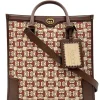 Borse A Tracolla|Borse A Mano>Gucci Shopping Jacquard Morsetto