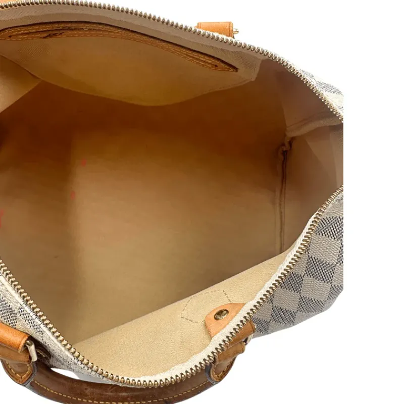 Bauletti|Borse A Mano>Louis Vuitton Speedy 35 Damier Azur