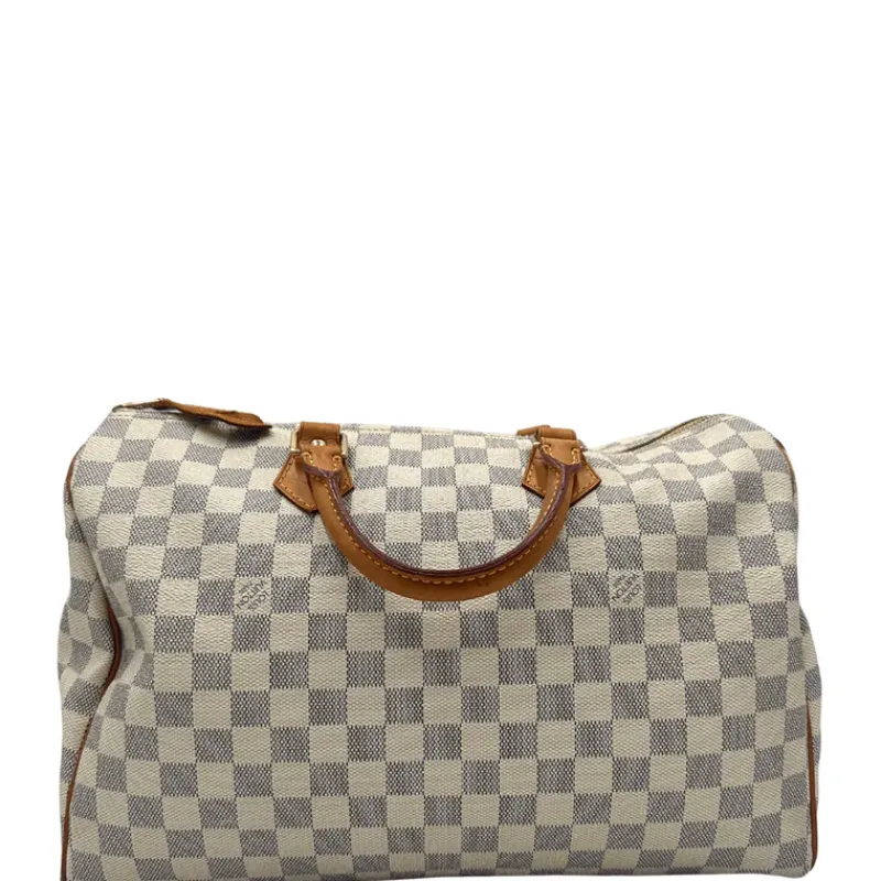 Bauletti|Borse A Mano>Louis Vuitton Speedy 35 Damier Azur