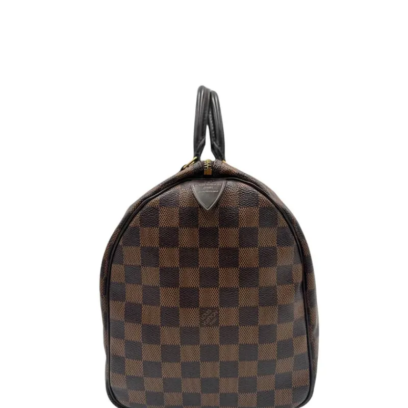 Bauletti|Borse A Mano>Louis Vuitton Speedy 35 Damier Ebène LV personalizzato