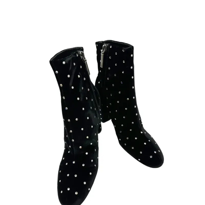 Scarpe>Yves Saint Laurent Stivaletti Lou Lou Crystal-Dot YSL n 39