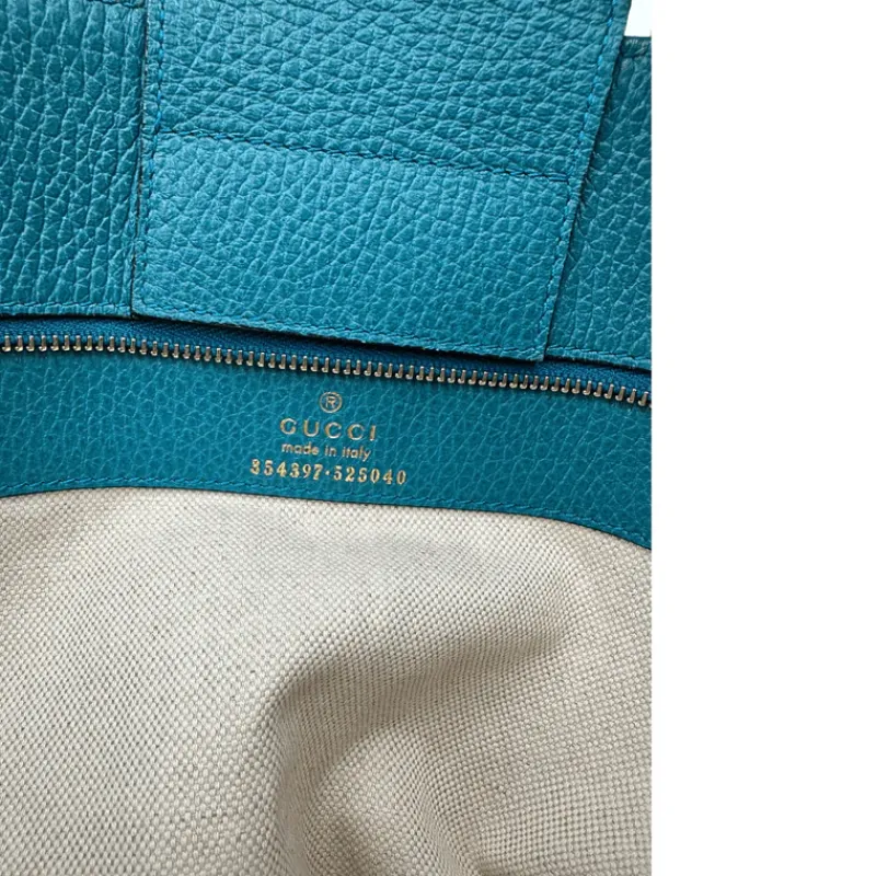 Borse A Spalla>Gucci Swing blu