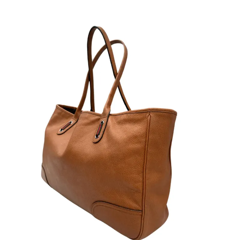 Borse A Spalla>Gucci Tote cognac