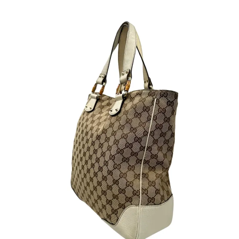 Borse A Spalla>Gucci Tote GG Bamboo