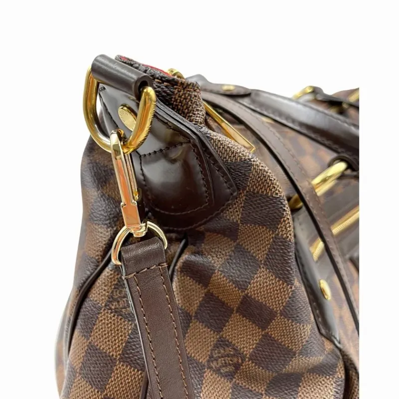 Tracolla Per Borsa|Borse A Tracolla>Made in Italy Tracolla amovibile in pelle testa di moro con hardware oro