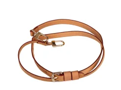 Tracolla Per Borsa|Borse A Tracolla>Made in Italy Tracolla amovibile in vacchetta naturale con hardware oro