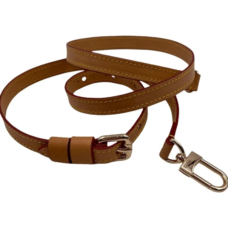 Tracolla Per Borsa|Borse A Tracolla>Made in Italy Tracolla amovibile in vacchetta naturale con hardware oro