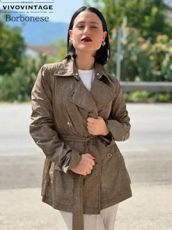 Abbigliamento>Borbonese Trench Tg 40