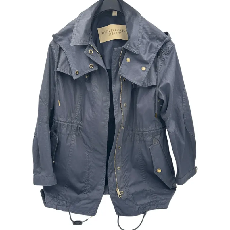 Abbigliamento>Burberry Trench blu tg 40