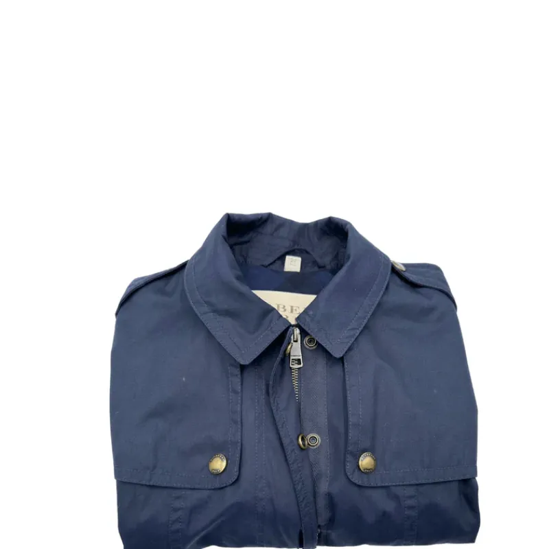 Abbigliamento>Burberry Trench blu tg 40
