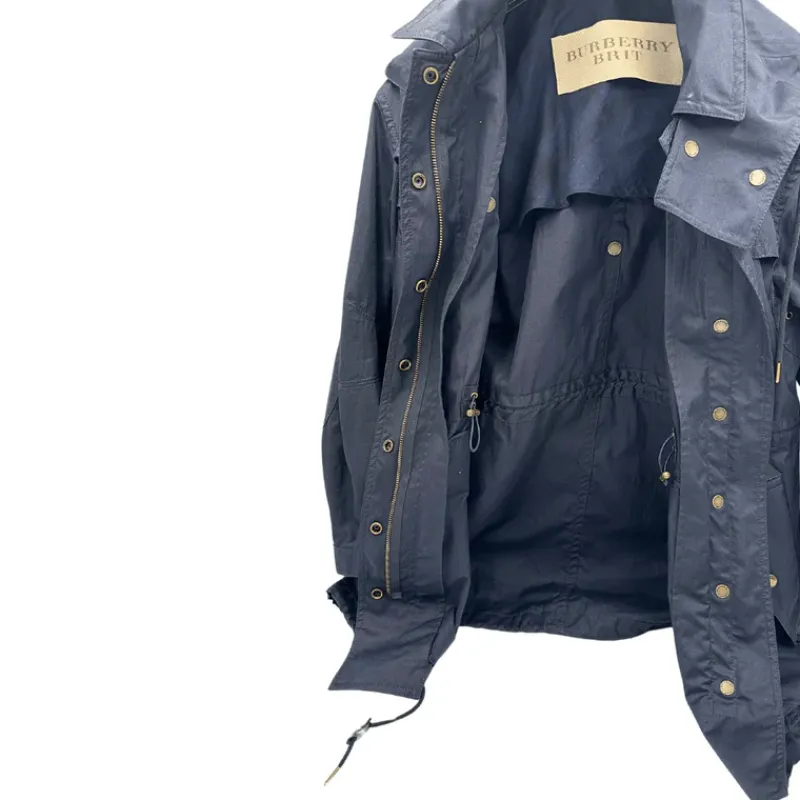 Abbigliamento>Burberry Trench blu tg 40