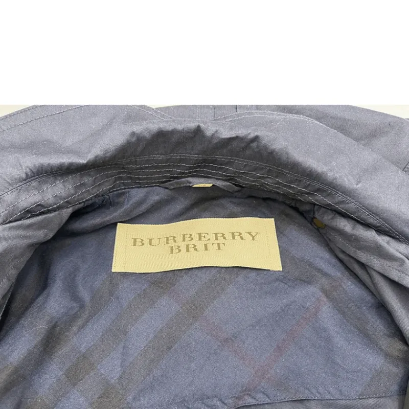 Abbigliamento>Burberry Trench blu tg 40