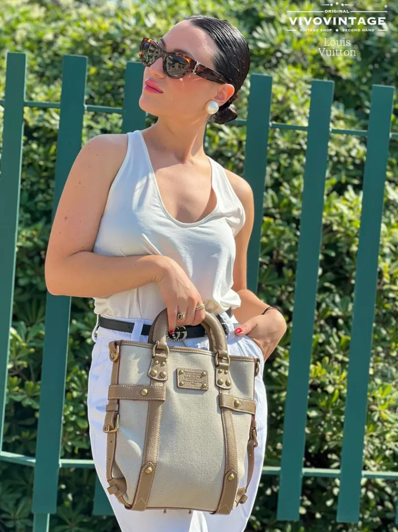 Borse A Mano>Louis Vuitton Trianon Poids Plume Sac Plat LV