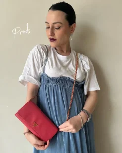 Portafogli|Pochette E Mini Bags>Prada Wallet on chain
