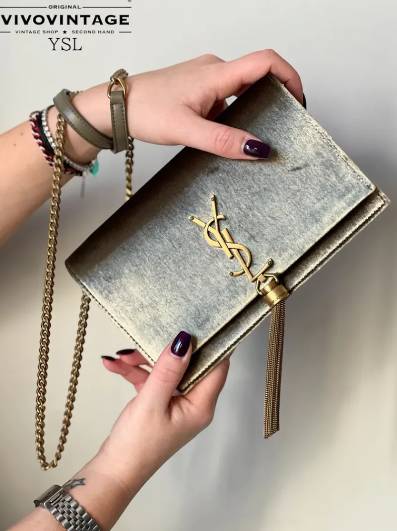 Borse A Tracolla|Borse A Mano>Yves Saint Laurent YSL Kate wallet on chain