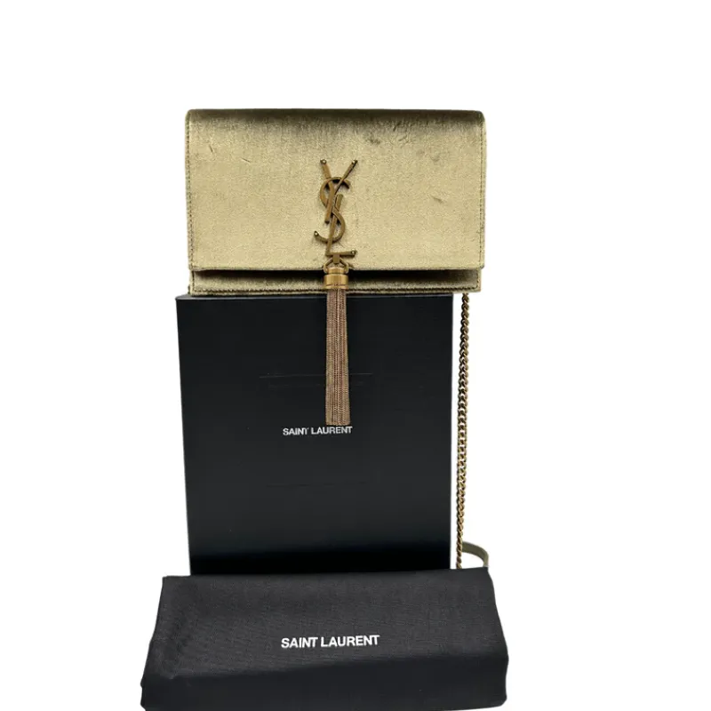 Borse A Tracolla|Borse A Mano>Yves Saint Laurent YSL Kate wallet on chain