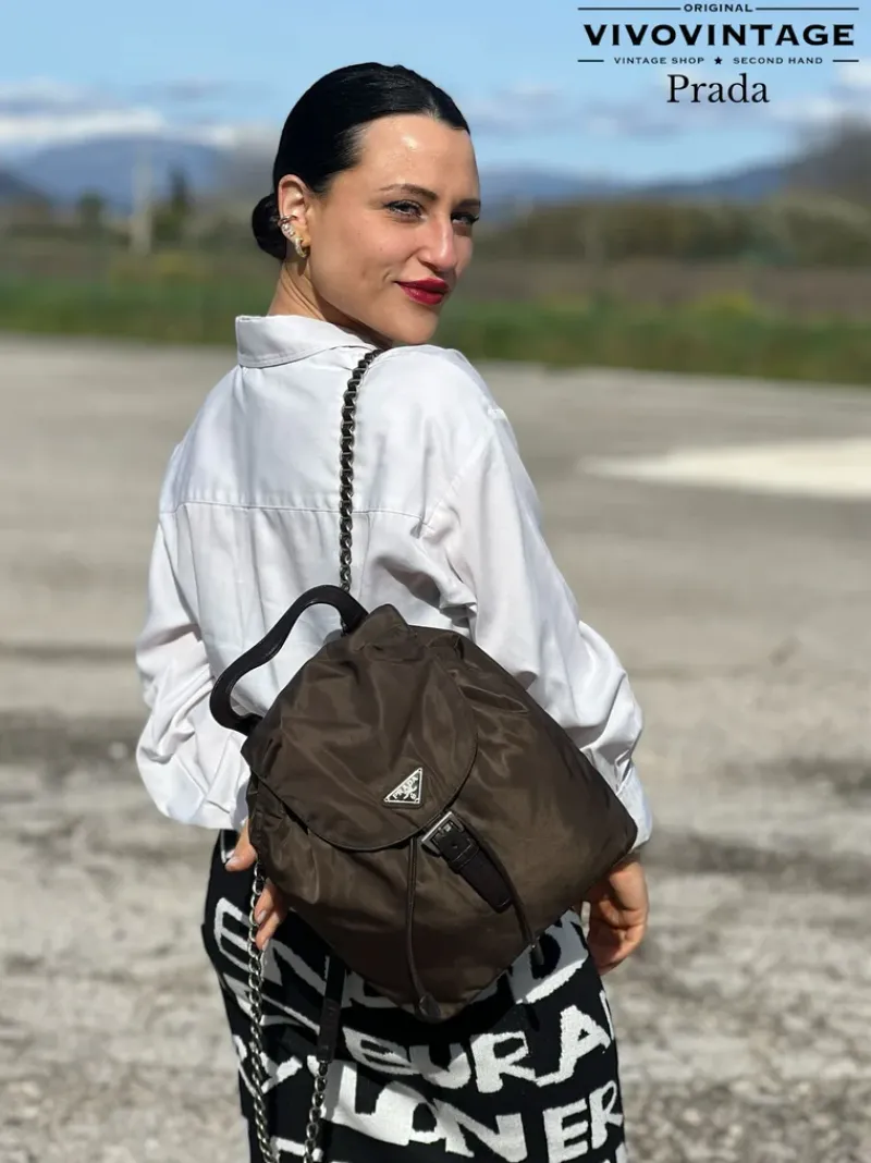 Zaini E Marsupi|Borse A Tracolla>Prada Zaino